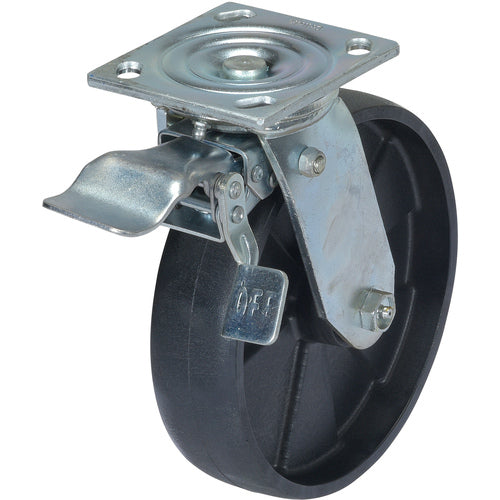 Stl Gantry Crane Caster 8 × 2 Total Lock - Exact Tool & Supply