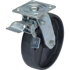 Stl Gantry Crane Caster 8 × 2 Total Lock - Exact Tool & Supply