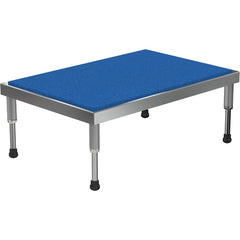 ‎Adj Alum Stand 9.5-15.5 H 24 × 36 - Exact Tool & Supply