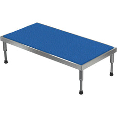 ‎Adj Alum Stand 9.5-15.5 H 24 × 48 - Exact Tool & Supply