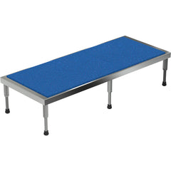 ‎Adj Alum Stand 9.5-15.5 H 24 × 60 - Exact Tool & Supply
