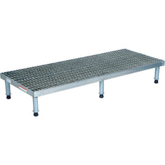 ‎Adj Alum Stand 9.5-15.5 H 23.62 × 60.12 - Exact Tool & Supply
