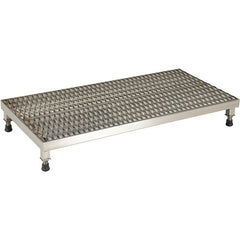 ‎Adj SS Work Stand 6.75-8.75 H 19 × 35.14 - Exact Tool & Supply