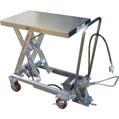Air SS Cart 1000 lb 19.6875 × 32.5 - Exact Tool & Supply