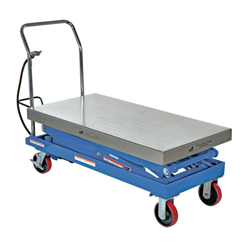 Air Steel Cart 1500 lb 24 × 47.5 - Exact Tool & Supply