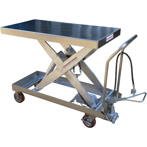 Air SS Cart 1750 lb 20 × 39.5 - Exact Tool & Supply