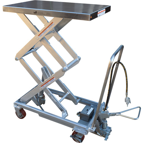 Air SS Cart 800 lb 20 × 35.5 - Exact Tool & Supply