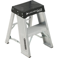 Aluminum Industrail Step Stand 2 Step - Exact Tool & Supply