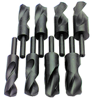 8 Pc. HSS Reduced Shank Drill Set - Exact Tool & Supply