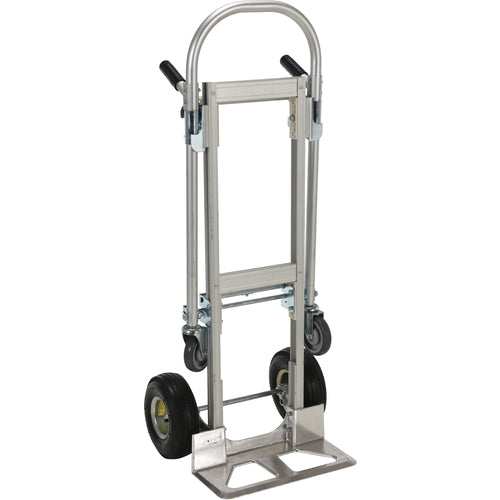 Alum Convertible Hand Truck 20.5 × 51.5 - Exact Tool & Supply