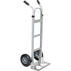 Aluminum Hand Truck W/Hard Rubber Wheels - Exact Tool & Supply