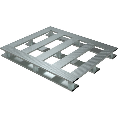 Heavy Duty Alum Pallet 4K 40 × 48 Skid Bottom - Exact Tool & Supply