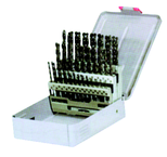 60 Pc. #1 - #60 Wire Gage HSS Bright Jobber Drill Set - Exact Tool & Supply