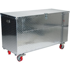 Alum Tool Box Front Door -Casters 24 × 36 - Exact Tool & Supply