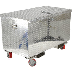 Aluminum Tool Box -Casters/Forks 36 × 60 - Exact Tool & Supply