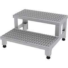 Adj SS Step Mate Stand 2 Step 23.75 × 22.87″ - Exact Tool & Supply