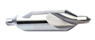 Size 8; 5/16 Drill Dia x 3-1/2 OAL 60° HSS Combined Drill & Countersink - Exact Tool & Supply