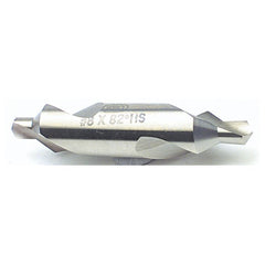 #6 × 3″ OAL 90 Degree HSS Plain Combined Drill and Countersink Uncoated - Exact Tool & Supply