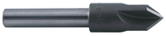 1/2 60° 4 Flute High Speed Steel Countersink-Uncoated - Exact Tool & Supply