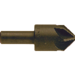‎1/4 Size-1/4 Shank-60° 6 Flute Countersink - Exact Tool & Supply
