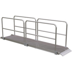 Alum Walk Ramp Handrail Overlap 144 × 28″ - Exact Tool & Supply