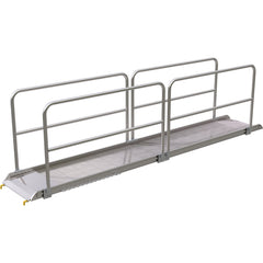 Alum Walk Ramp Handrail Hook 169.25 × 28″ - Exact Tool & Supply
