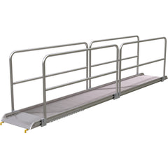 Alum Walk Ramp Handrail Hook 193.12 × 28″ - Exact Tool & Supply