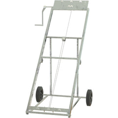 Alum Grip-Strut Walk Ramp 190.75 × 41.62 Wheels - Exact Tool & Supply