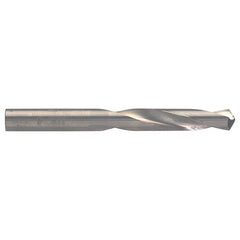 #42 Dia. x #42 Shank × 1″ Flute Length × 2″ OAL, Bright, Solid Carbide Drill - Exact Tool & Supply