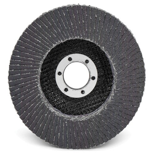‎3M Flap Disc 566A 80 T29 Quick Change 4-1/2″ × 5/8″-11 Giant - Exact Tool & Supply