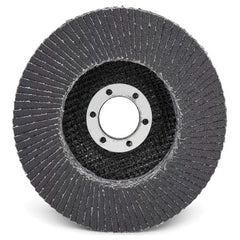 ‎3M Flap Disc 566A 80 T29 Quick Change 4-1/2″ × 5/8″-11 Giant - Exact Tool & Supply