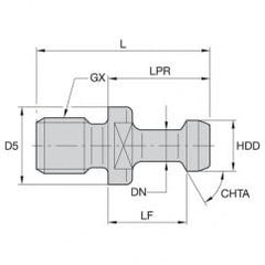RK32114 RETENTION KNOB - Exact Tool & Supply
