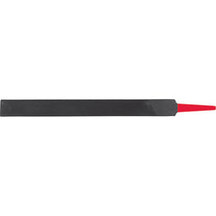 Blk Maxi-Sharp, Half Round, Bastard, American, 14 in - Exact Tool & Supply