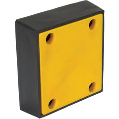 Pvc Face Molded Rubber Bumper 4 × 12 × 13 - Exact Tool & Supply