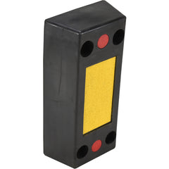 Rectangle Molded Rubber Bumper 6 × 24 × 12 - Exact Tool & Supply