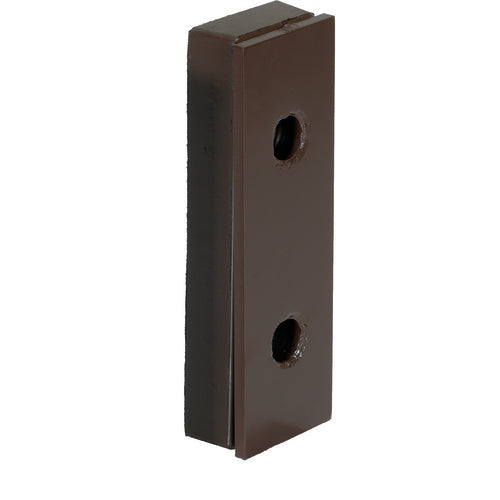 Steel Face Molded Rubber Bumper 2.5 × 16 × 5 - Exact Tool & Supply