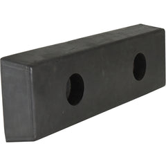 Rectangle Molded Rubber Bumper 2 × 16 × 5 - Exact Tool & Supply