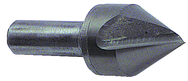 1" Size-1/2" Shank-90°-CBD Single Flute Countersink - Exact Tool & Supply