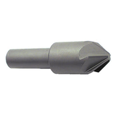 ‎3/8″ Size-1/4″ Shank-90° 6 Flute NCK Precision Countersink - Exact Tool & Supply