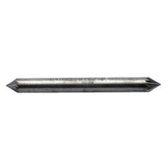 ‎3/32″ Size-1-1/2″ OAL, 60°-CBD Double End Inside Deburring Cutter - Exact Tool & Supply