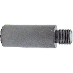 1/2–20 Thread Size–1/2″ Straight Shank Threaded Arbor - Exact Tool & Supply