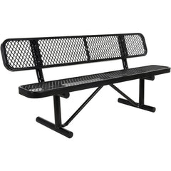 Bench Expanded Metal 72 Black - Exact Tool & Supply