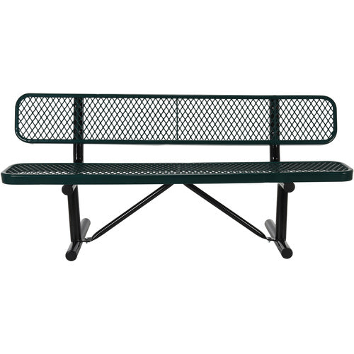 Bench Expanded Metal 72 Green - Exact Tool & Supply