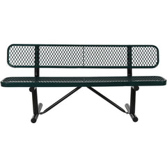 Bench Expanded Metal 72 Green - Exact Tool & Supply