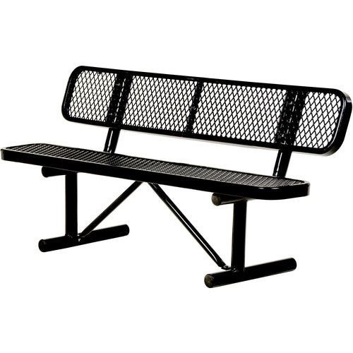 Bench Expanded Metal 96 Black - Exact Tool & Supply