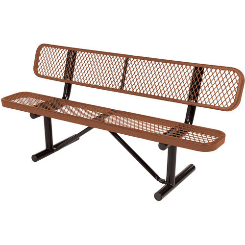 Bench Expanded Metal 96 Brown - Exact Tool & Supply