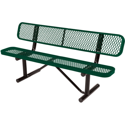 Bench Expanded Metal 96 Green - Exact Tool & Supply