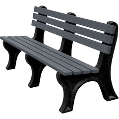 Bench Economy Backed 72 Bk Leg Char Seat - Exact Tool & Supply