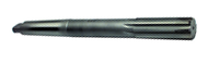 9/16 Dia- HSS - Taper Shank Straight Flute Carbide Tipped Chucking Reamer - Exact Tool & Supply