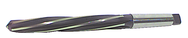 7/16 Dia-HSS-Taper Shank/Spiral Flute Construction/Bridge Reamer - Exact Tool & Supply